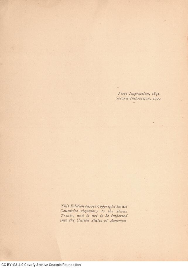 15.5 x 11.5 cm; 7 s.p. + 192 p., price of the book “Price 1-6 or in cloth, 2-6” on the front cover, other titles of the p